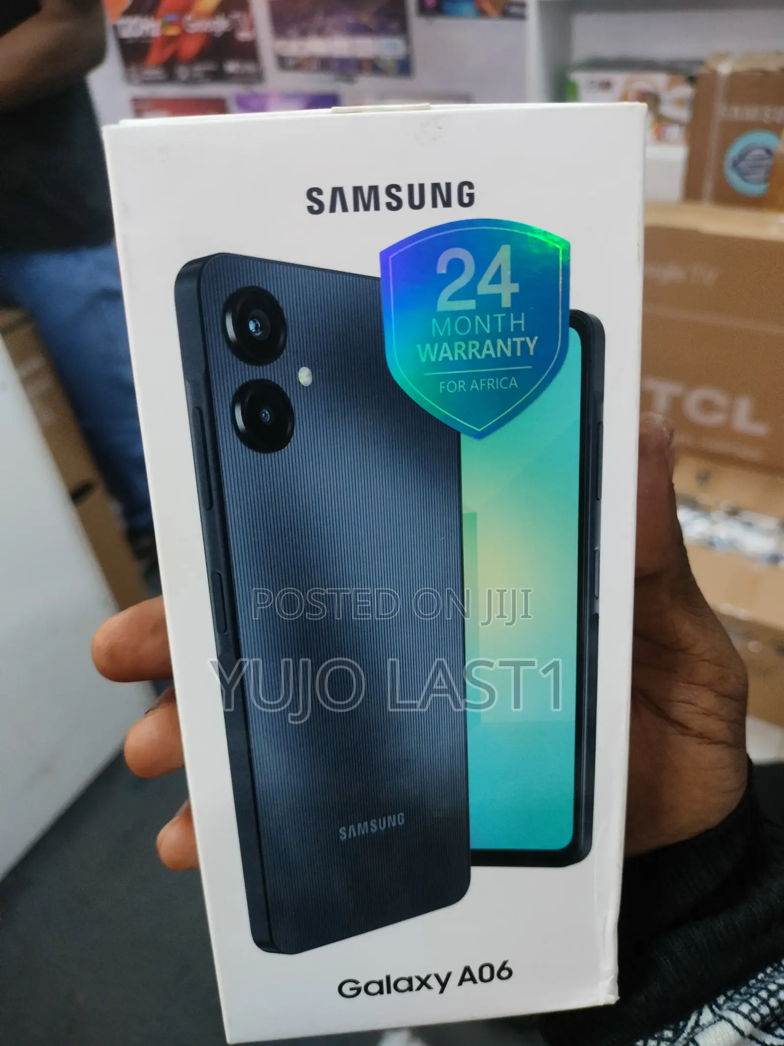 New Samsung Galaxy A06 128 GB Black