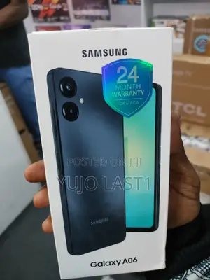 New Samsung Galaxy A06 128 GB Black