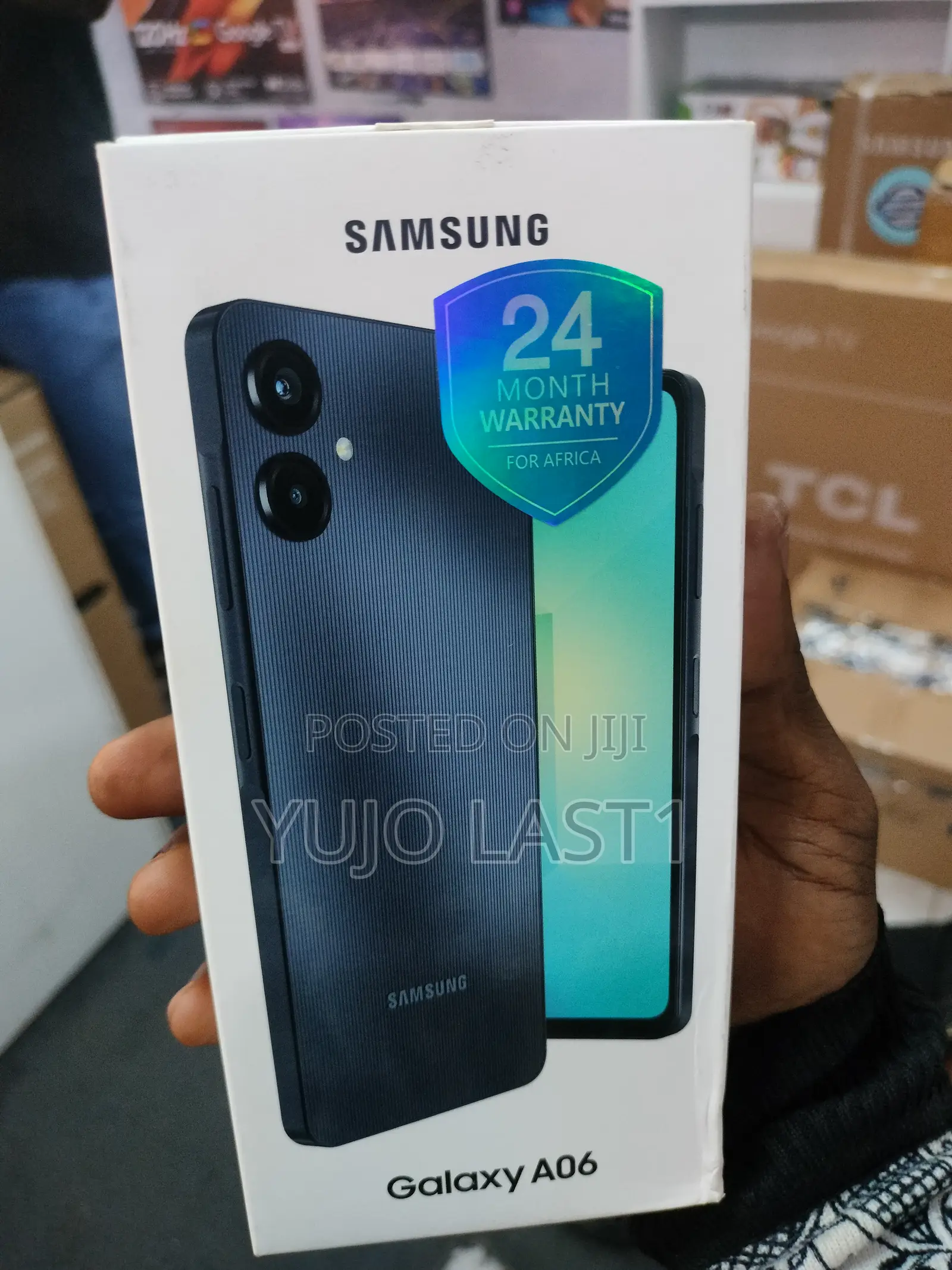 New Samsung Galaxy A06 128 GB Black