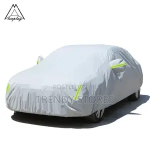 Large Universal Grey Car Cover With Fleece