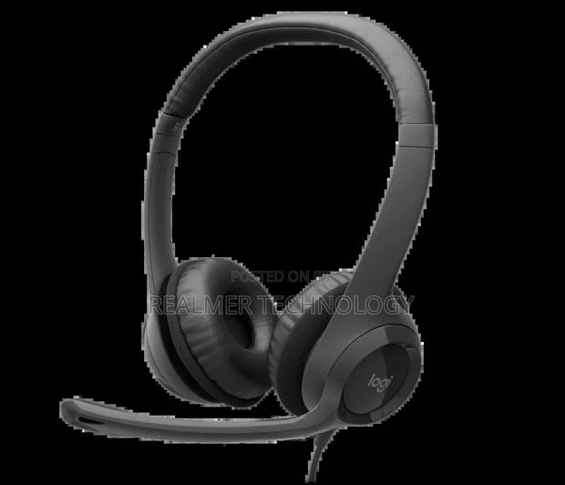 Logitech H390 USB Stereo Headset With Microphone - main view