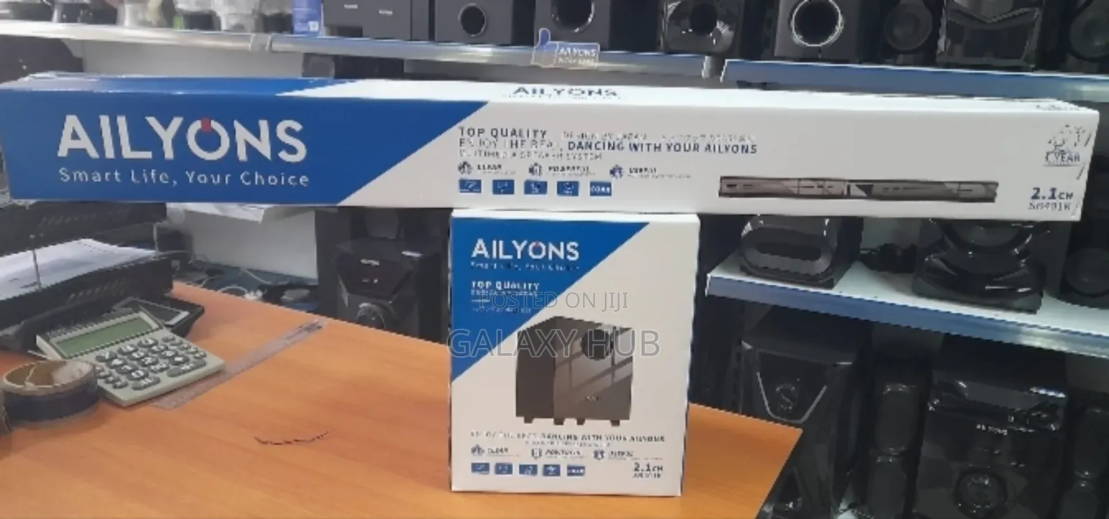 2.1ch Ailyons Soundbar Multimedia Speaker System