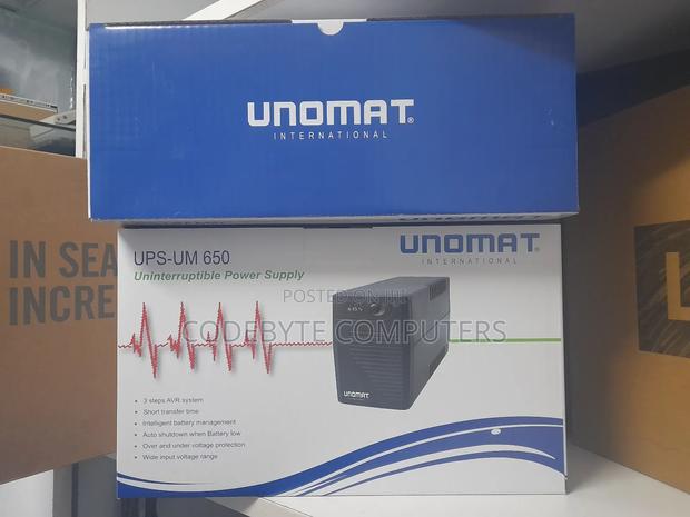 Unomat 650va.Unomat 650 Va - main view