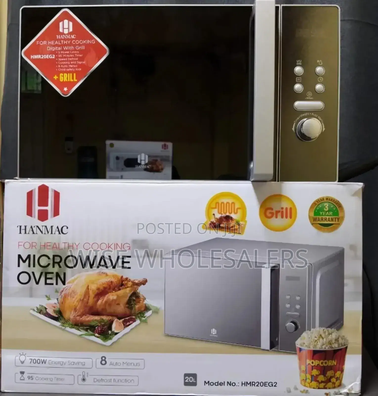 Hanmac 20l Digital Microwave° Available