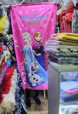 Frozen Cartoon Kids Towel - main view
