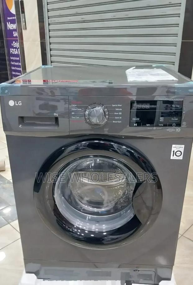 Lg 8kg Washing Machine Front Load√ - main view