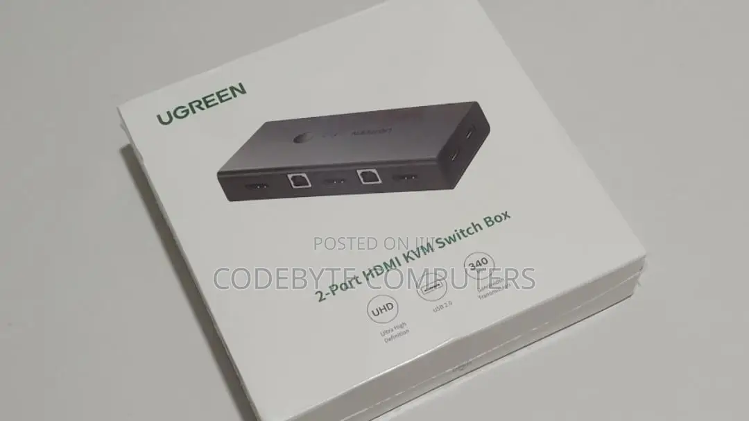 UGREEN HDMI Switch Box 2 in 1 Out KVM Switching