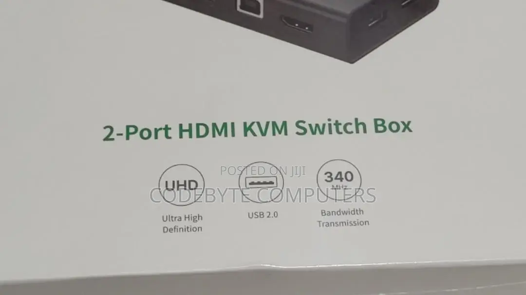 HDMI KVM 2x1 Switcher Ultra HD