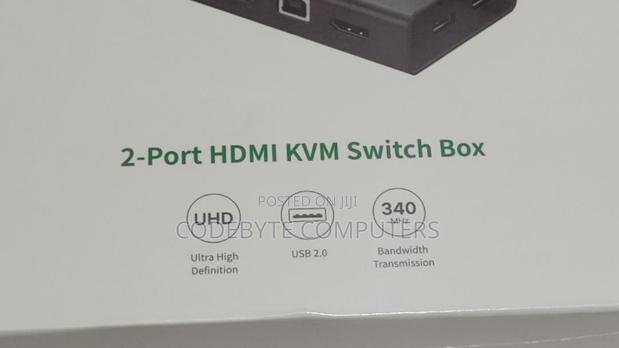 HDMI KVM 2x1 Switcher Ultra HD