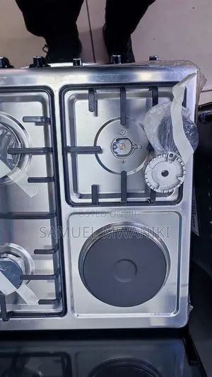 Sarahtech 3 Gas + 1 Electric Plate Standing Cooker 50 by 55