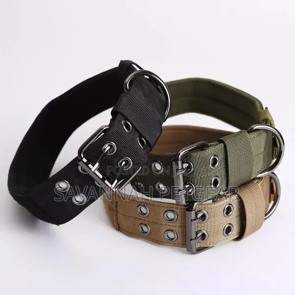 Urbadog Heavy Duty Adjustable Dog Collar, Padding Reflective