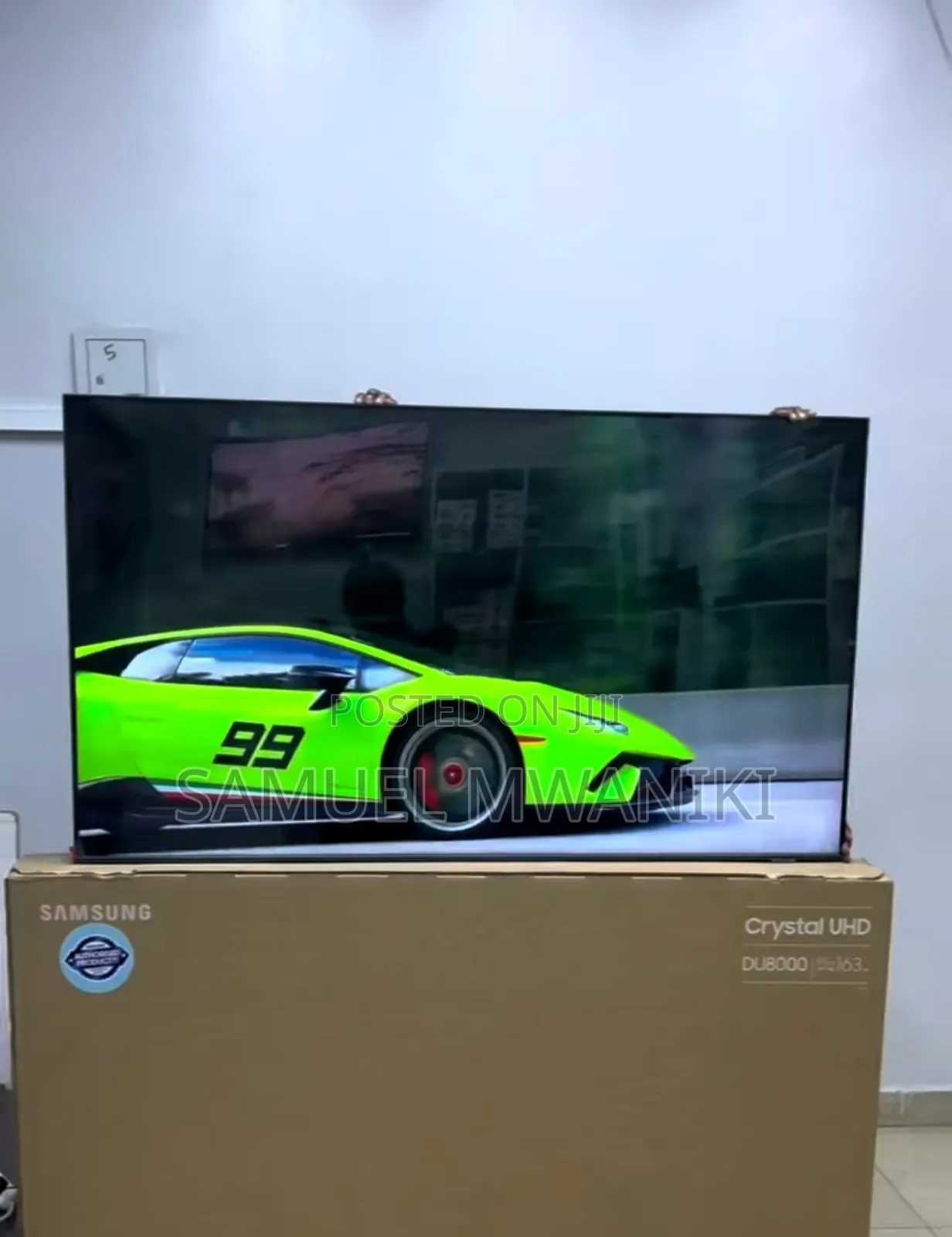 Samsung 65′′ Du8000 Crystal Uhd Smart Tv New Model – 2024