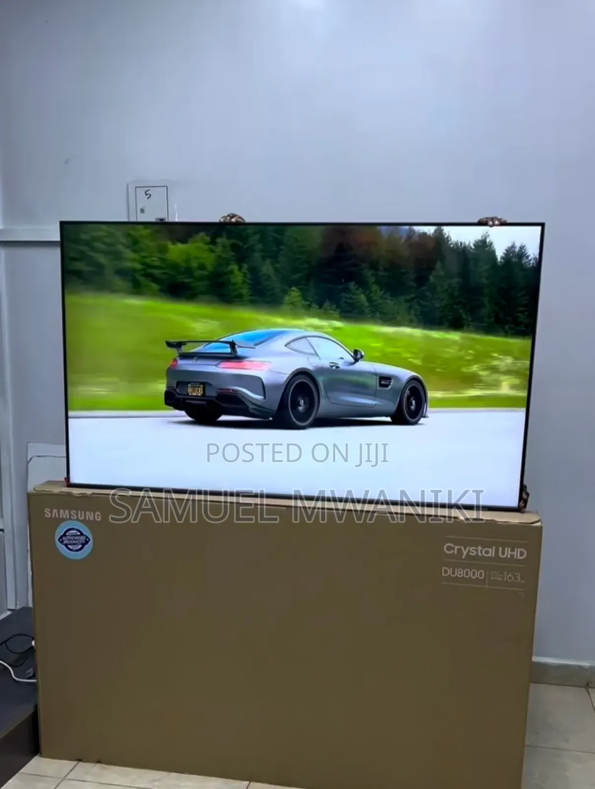 Samsung 65′′ Du8000 Crystal Uhd Smart Tv New Model – 2024