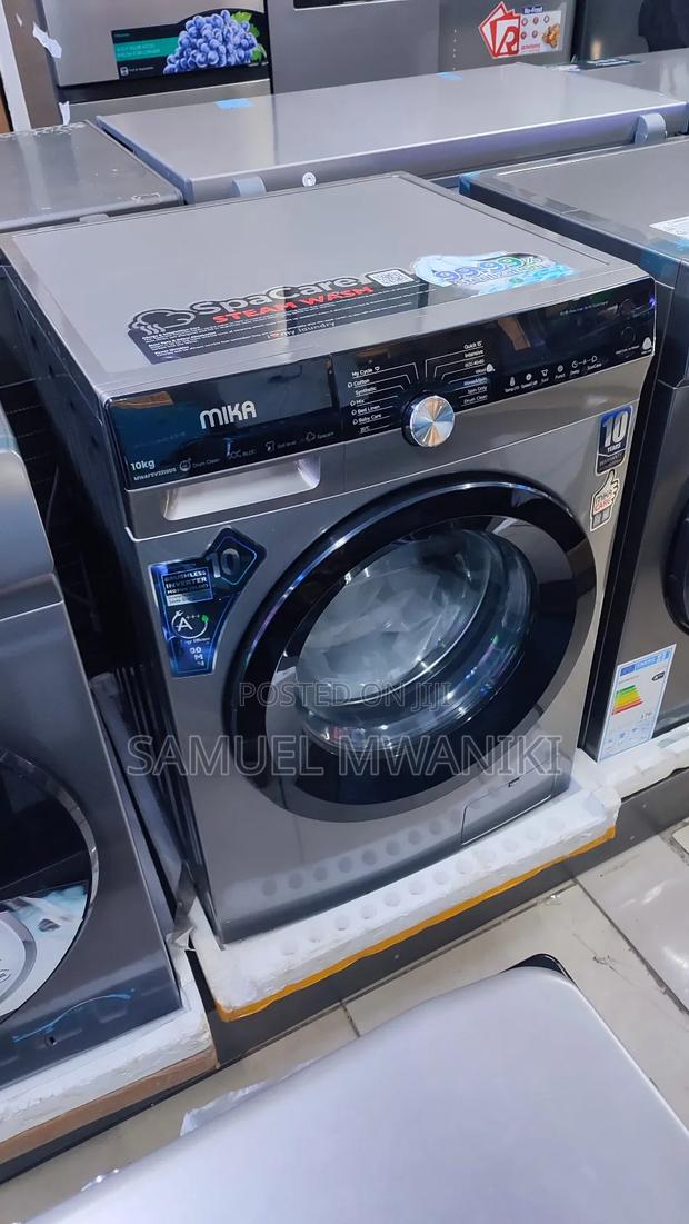 Mika 10kg Front Load Washing Machine Has Spa Care Steam Wash