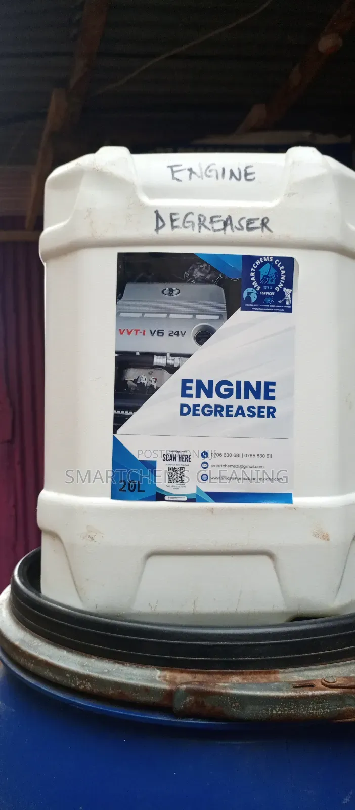 Acidic Engine Degreaser