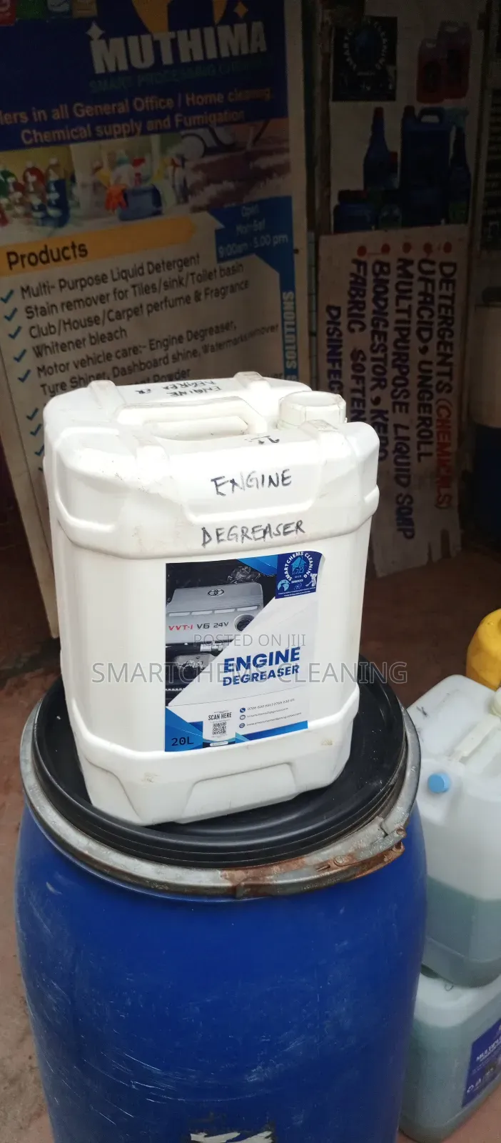 Acidic Engine Degreaser