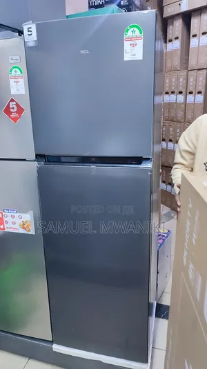 TCL 249 Liters Double Doors Fridge No Frost Refrigerator