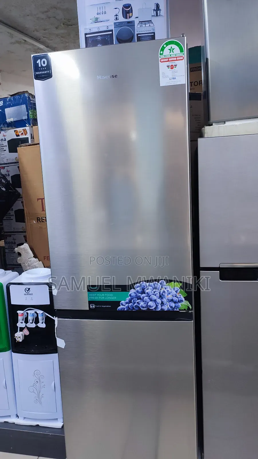 Hisense 286L Bottom Mount Freezer Refrigerator – REF286DR