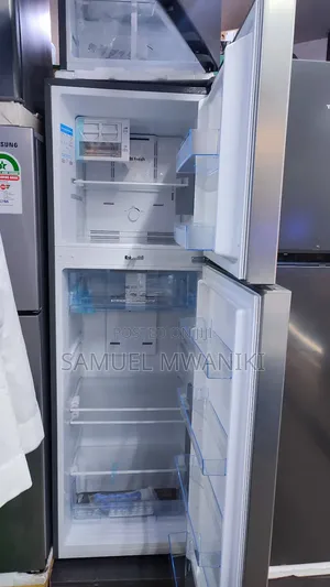 Ramtons 243 Litres Double Door No Frost Fridge Silver Rf/317