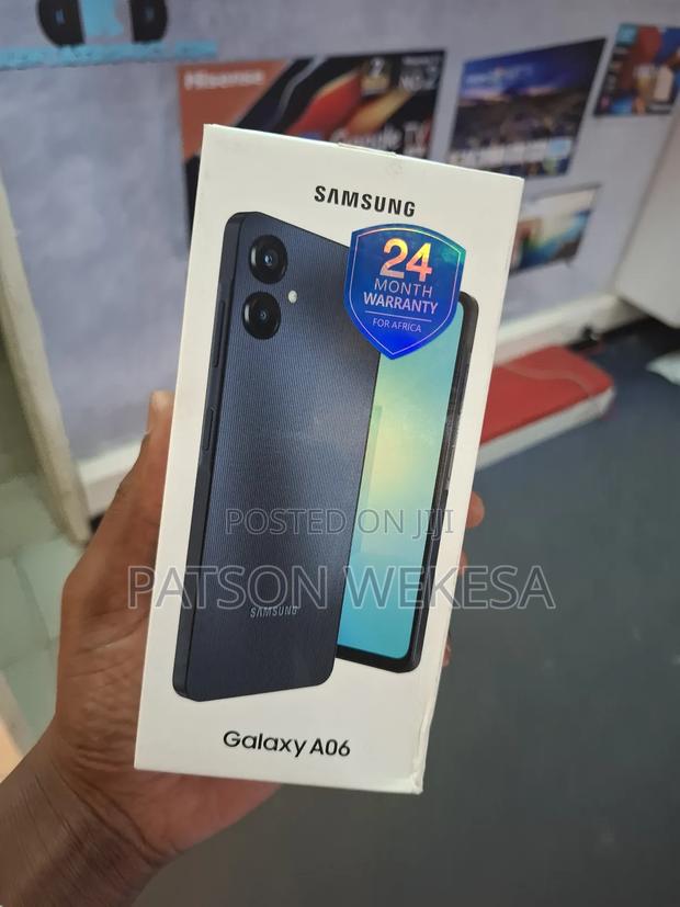 New Samsung Galaxy A06 64 GB Black