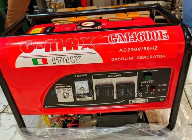 Gmax Italy 5kva Petrol Generator With Key Start
