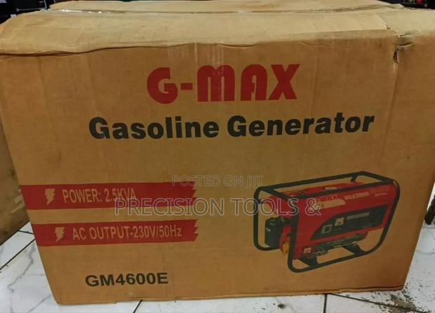 Gmax 2.5kva Petrol Generator With Key Start