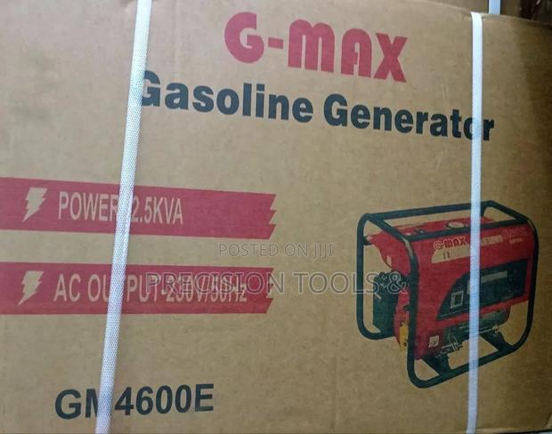 Gmax 2.5kva Petrol Generator Keystart at M