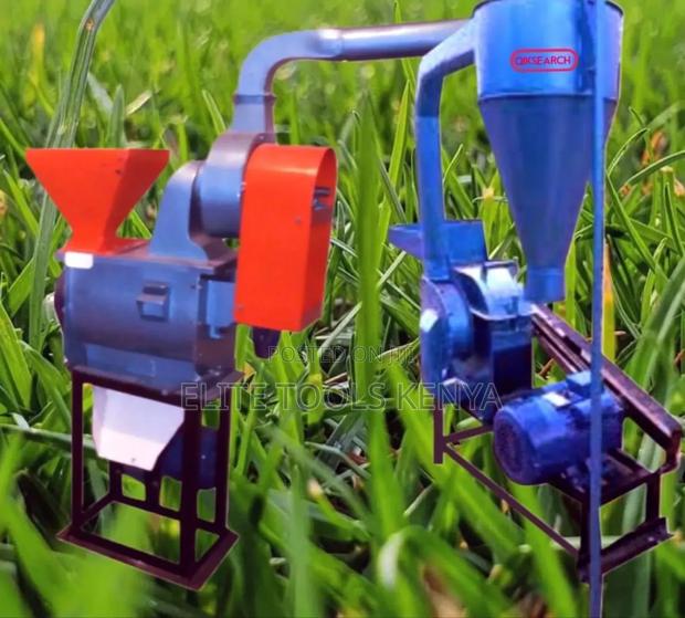 Complete Poshomill With Maize Hauler - main view