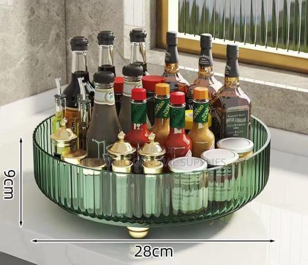 *28cmx9cm Rotating Acrylic Organizer - thumbnail 3