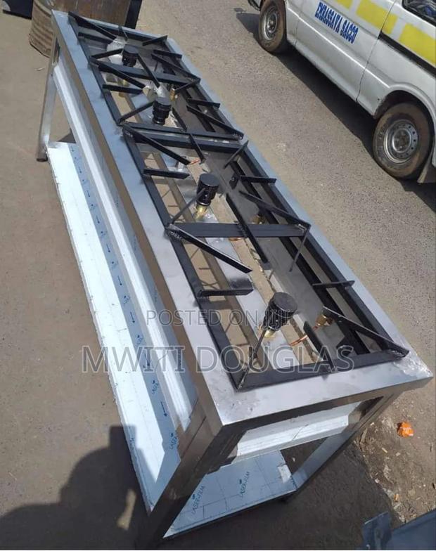 High Pressure Stainless Steel 4burner
