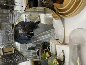 Fabulous Quality 50 Cm Decor Mirror With a Leather Strap