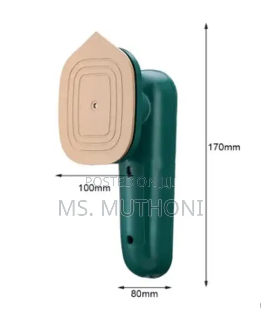 Rotating Handle 38W Mini Electric Iron Box With Water Spray