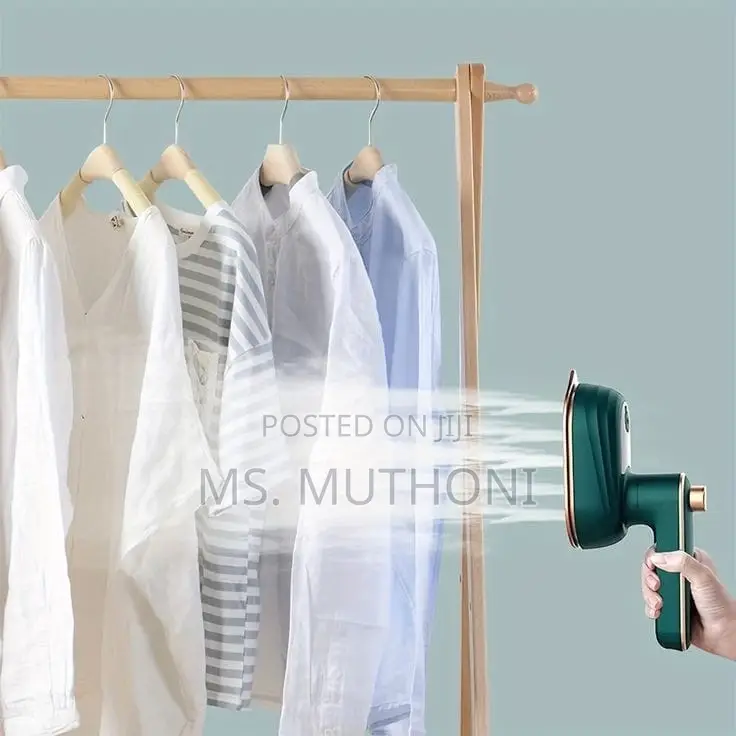 Rotating Handle 38W Mini Electric Iron Box With Water Spray