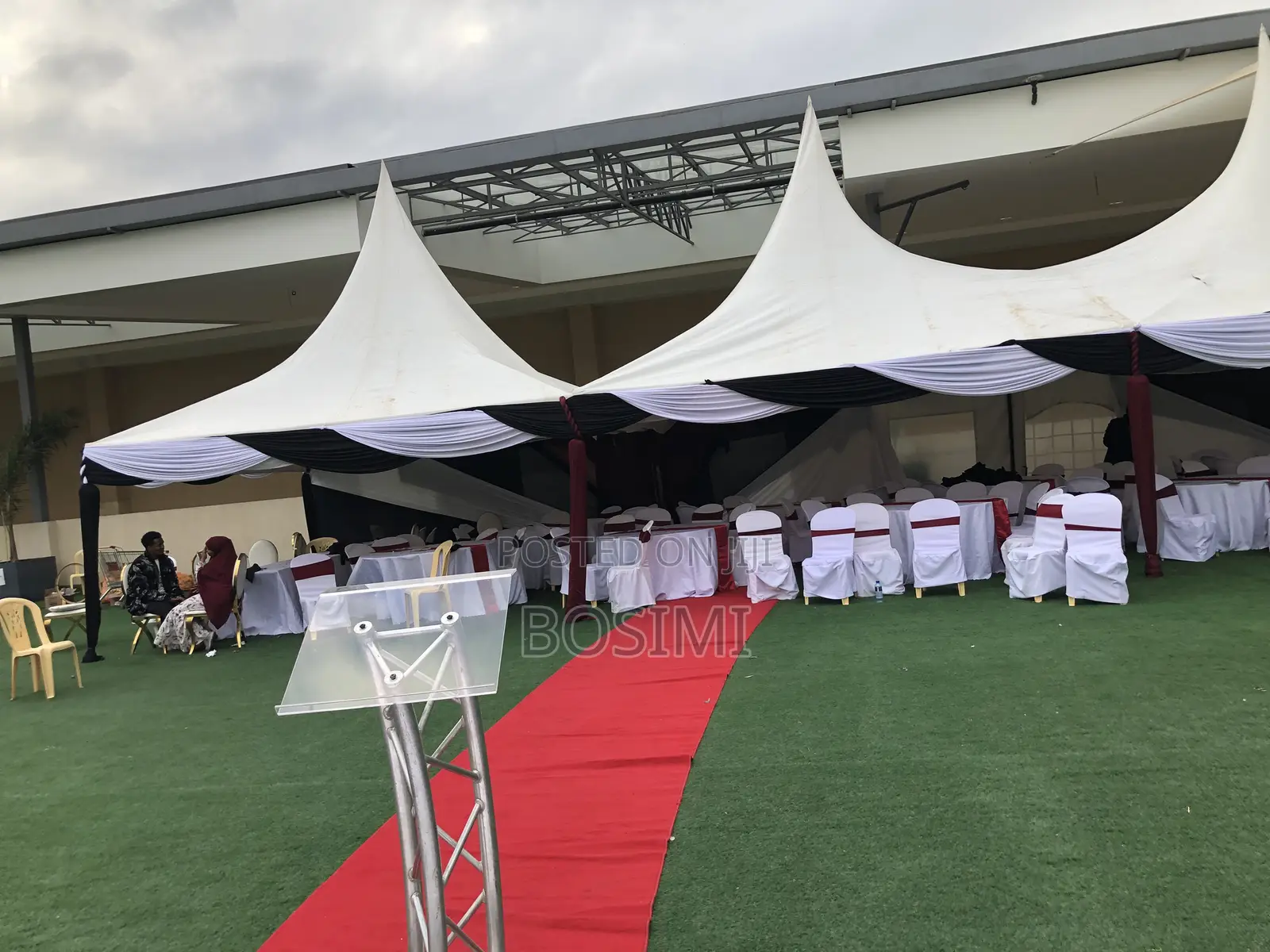 Tents ,Chairs ,Tables ,Red Carpets ,Vip Decor