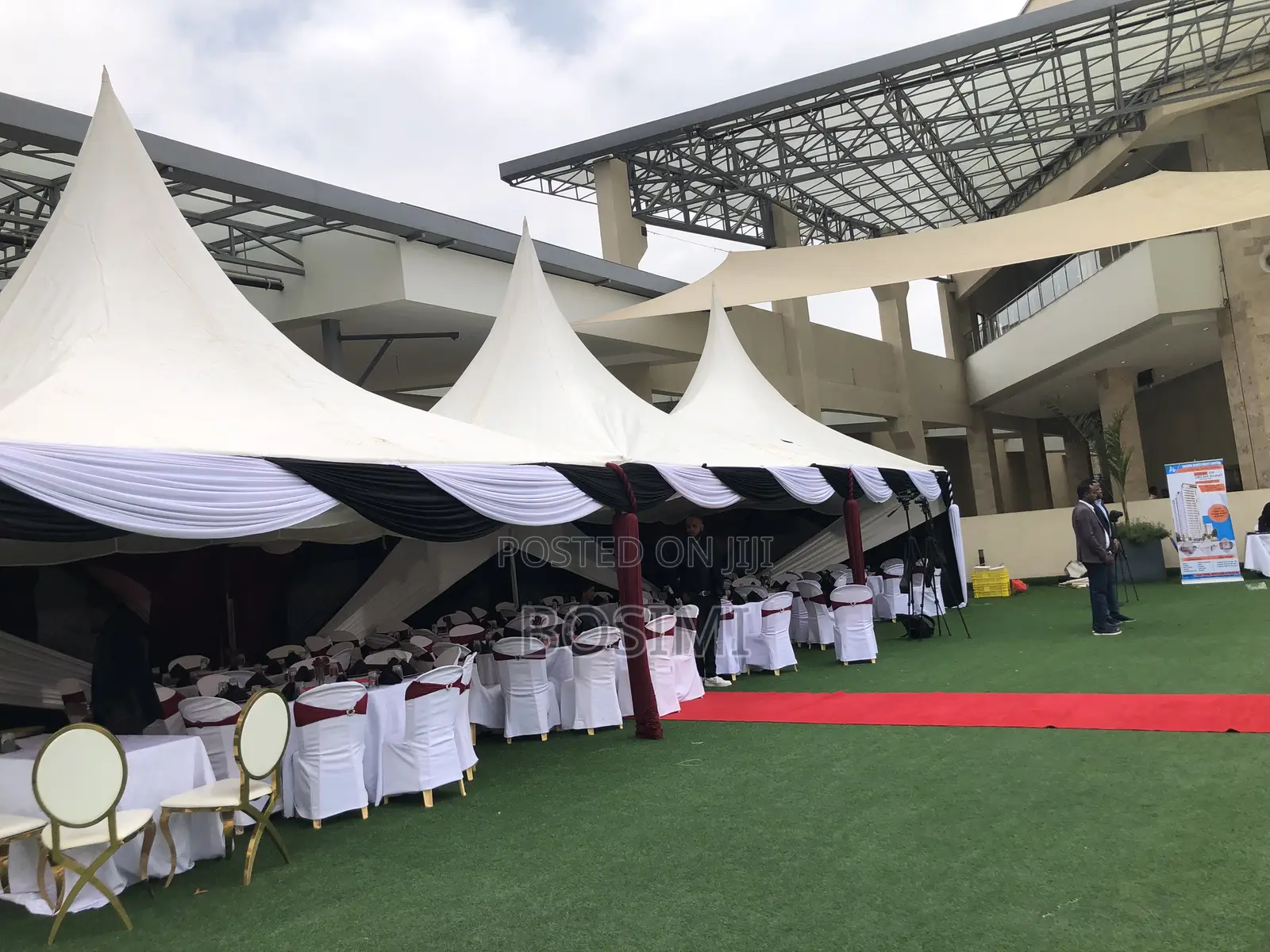 Tents ,Chairs ,Tables ,Red Carpets ,Vip Decor