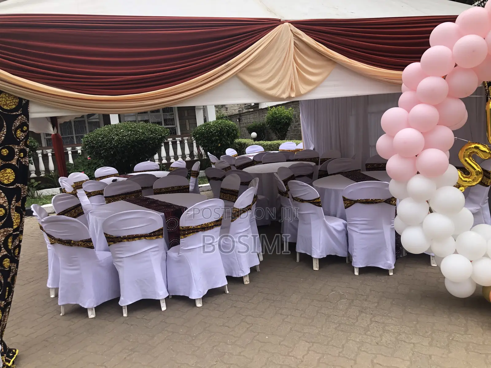 Tents ,Chairs ,Tables ,Red Carpets ,Vip Decor
