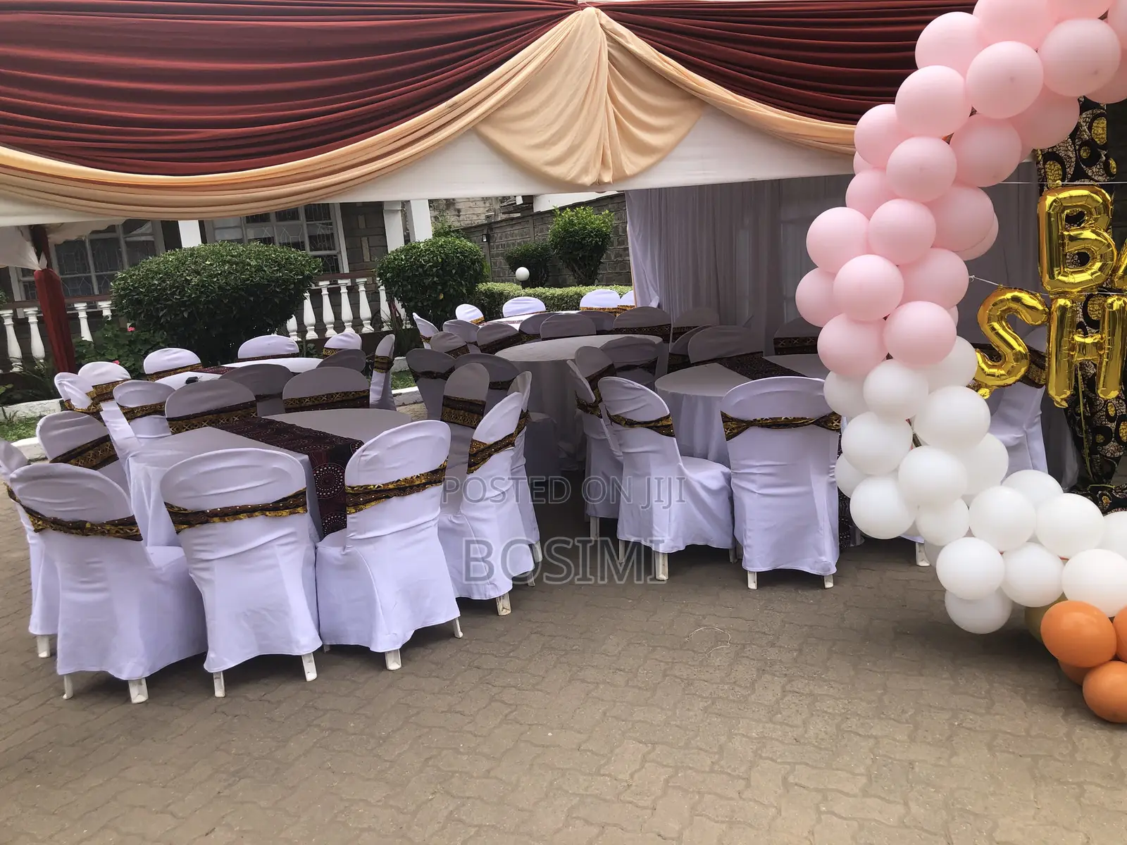Tents ,Chairs ,Tables ,Red Carpets ,Vip Decor