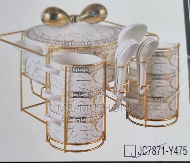 Gucci 16pc Ceramic Soup Set + Burner - thumbnail 9