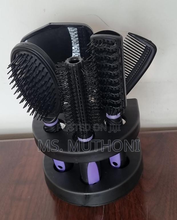 *6in1 Hair Combs Set In Stand - Avaliable - main view