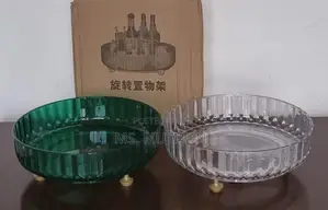Lazy Susan 28cmx9cm Rotating Acrylic Organizer