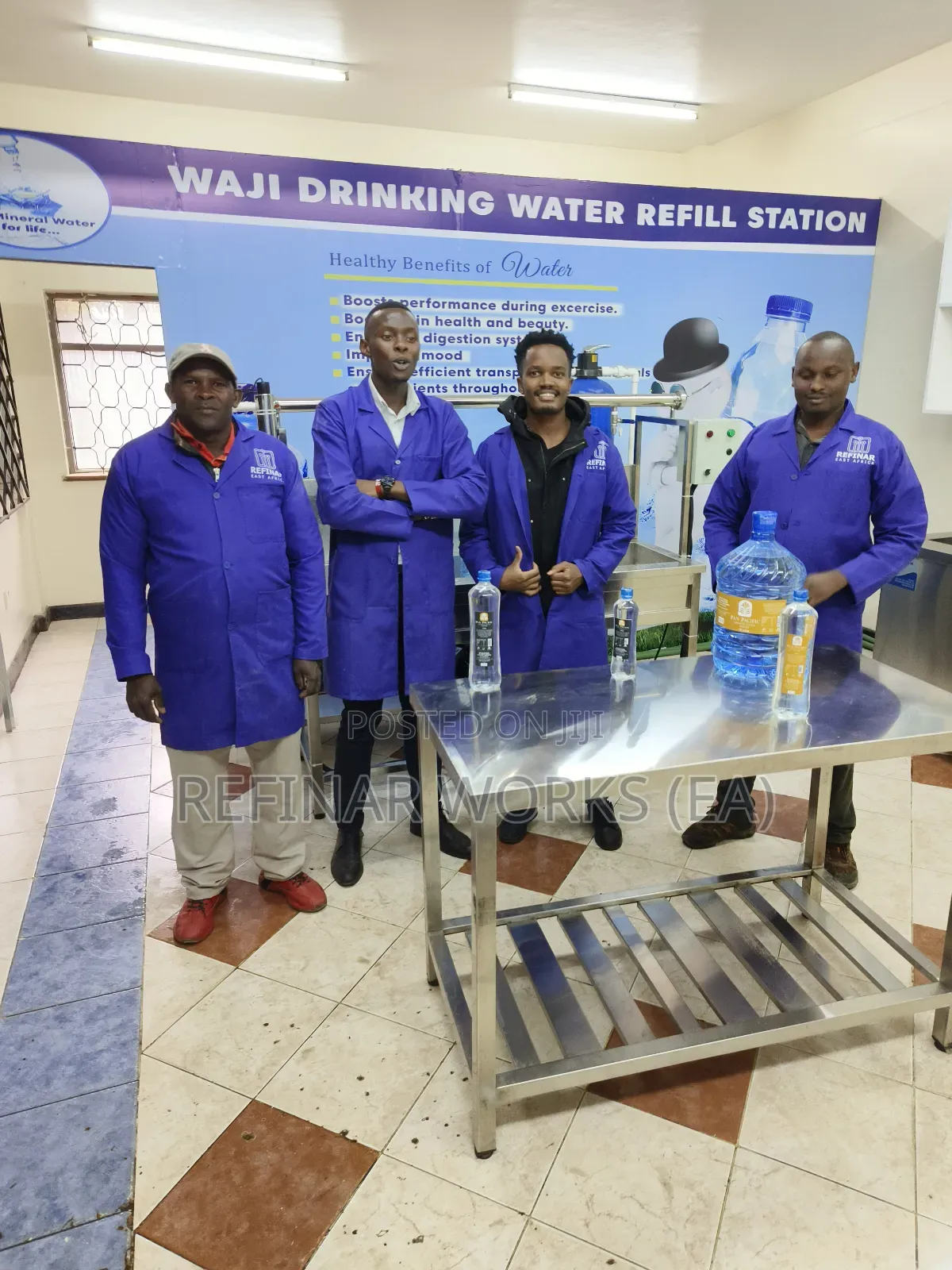 Commercial Water Purifying | Bottling Plant