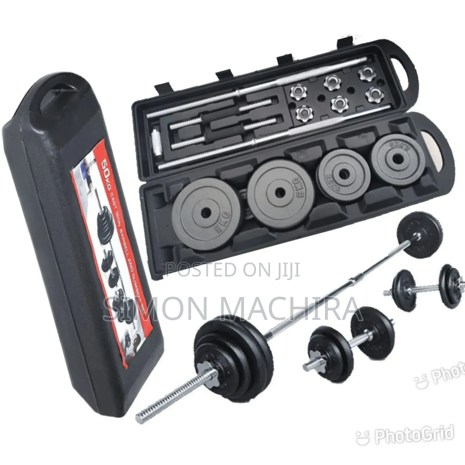 50kg York Barbell and Dumbell Set