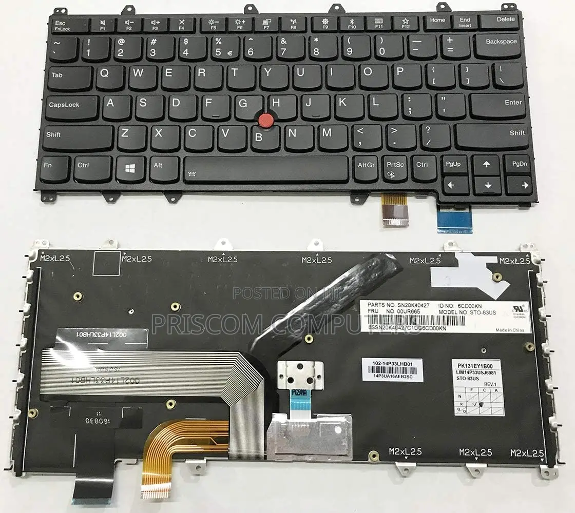 Keyboard for Lenovo Thinkpad Yoga 260 Yoga 370 X380 01av675