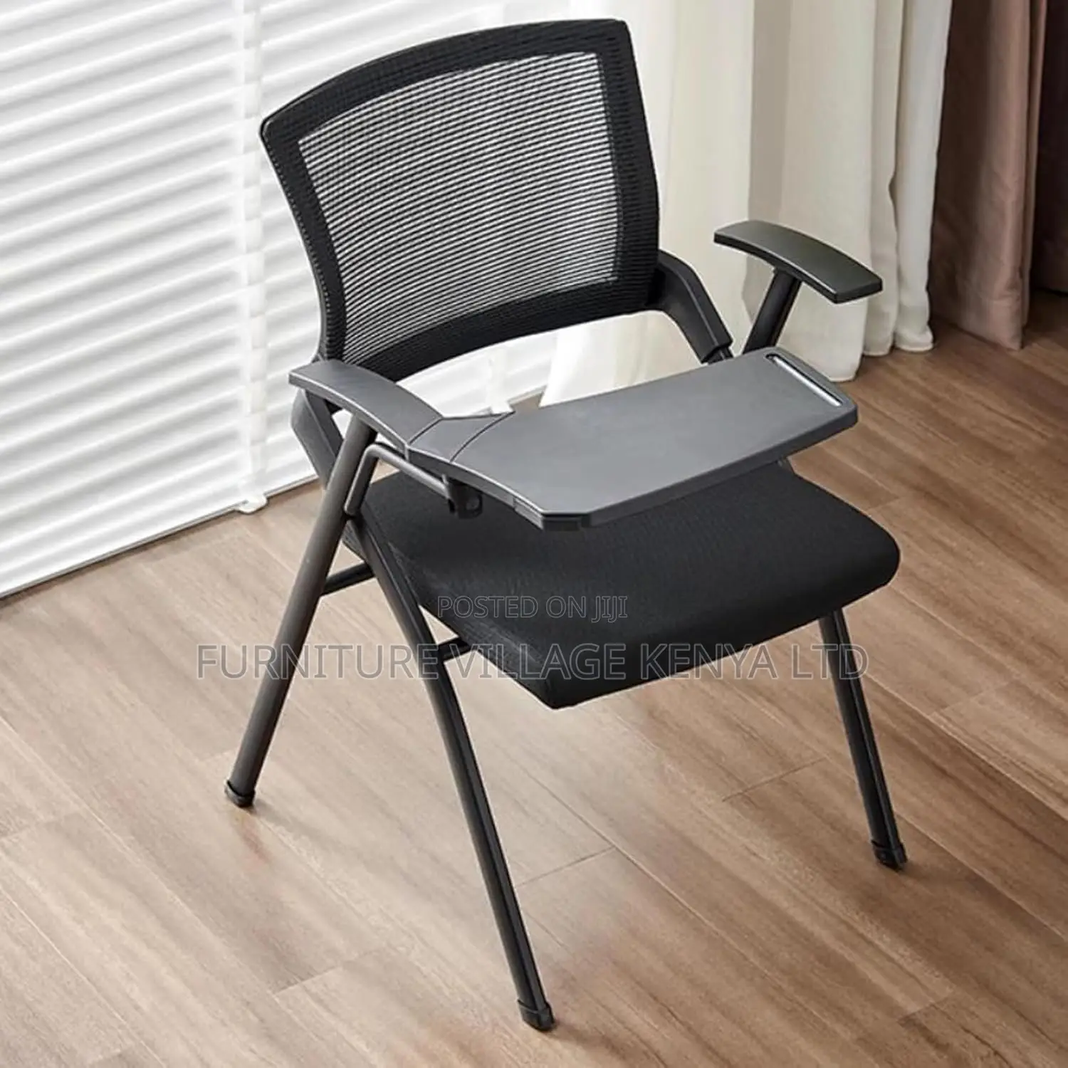 Folding Study Chair With Writing Pad
