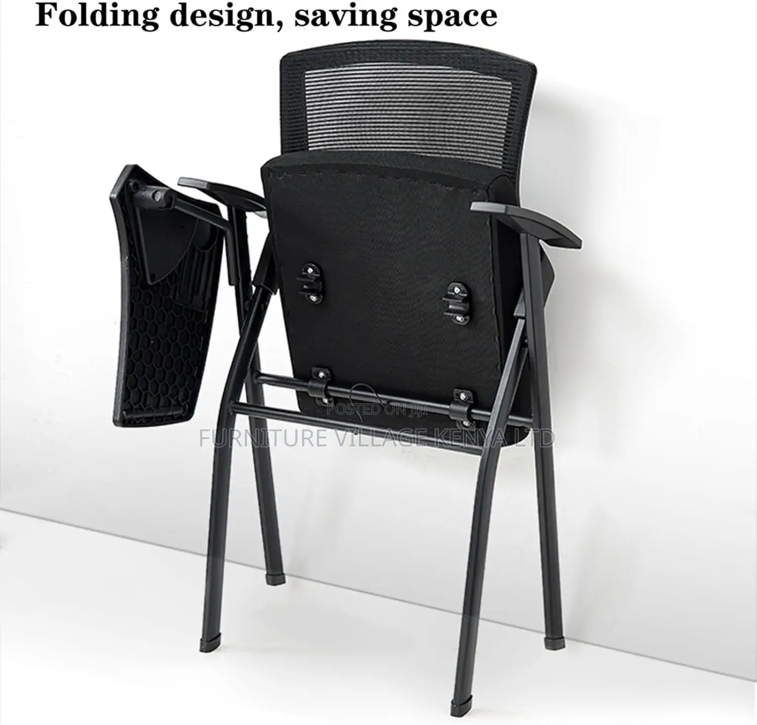 Folding Study Chair With Writing Pad