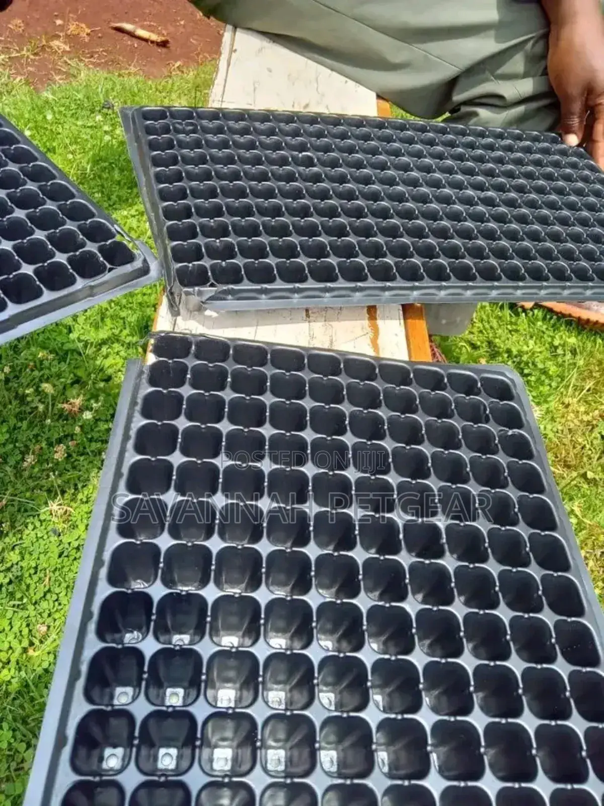 15 PCS 288 Cell Seed Starter Tray - Reusable Growing Tray