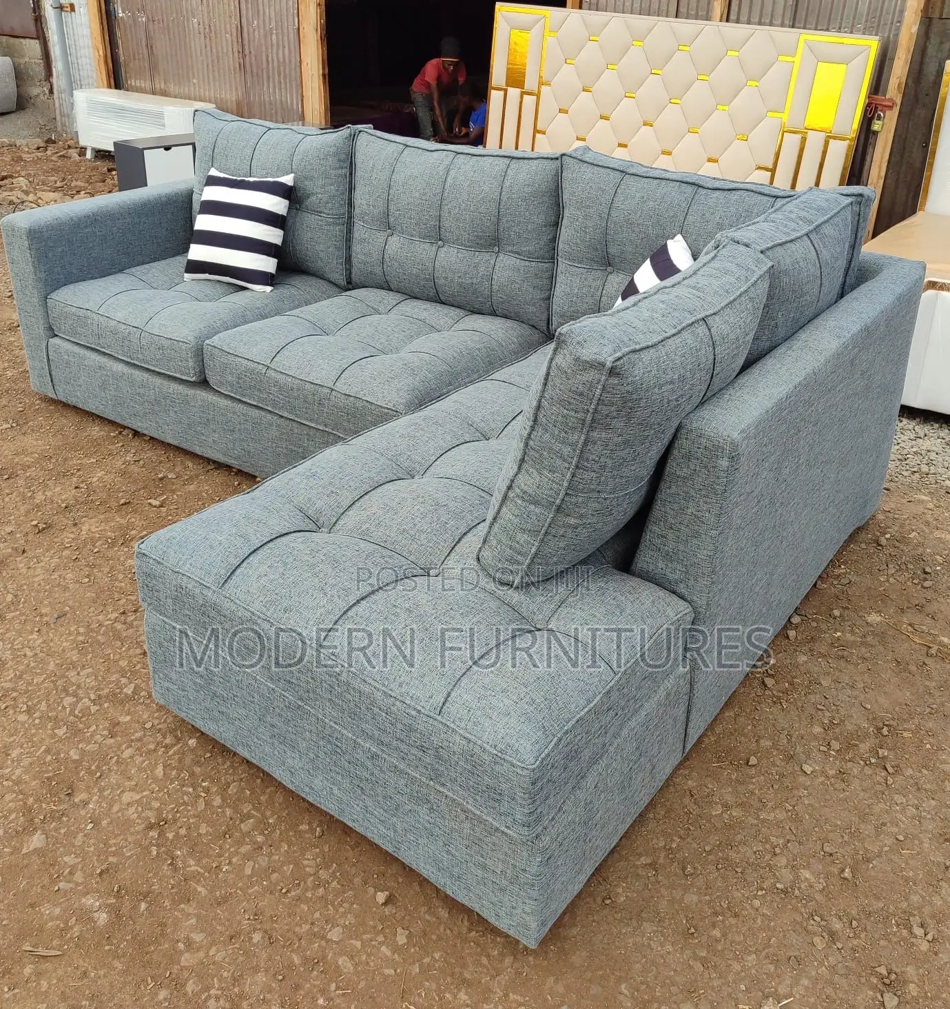 Modern L Sofa