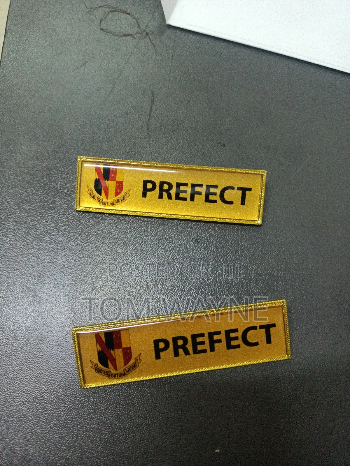Executive Prefect Name Tags