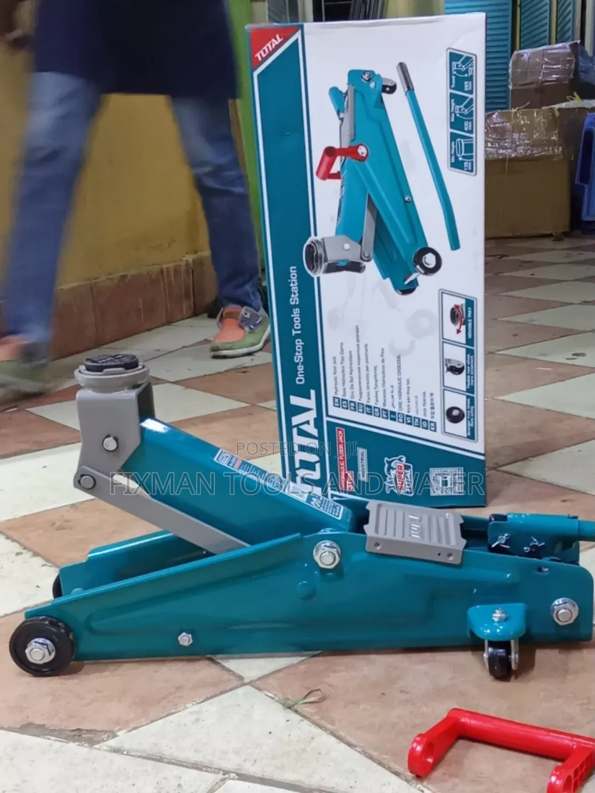 New Mechanical Total Hydraulic Jack 3 Ton