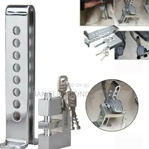 Safety Lock Tool Accelerator Pedal Lock(Stainless Steel)